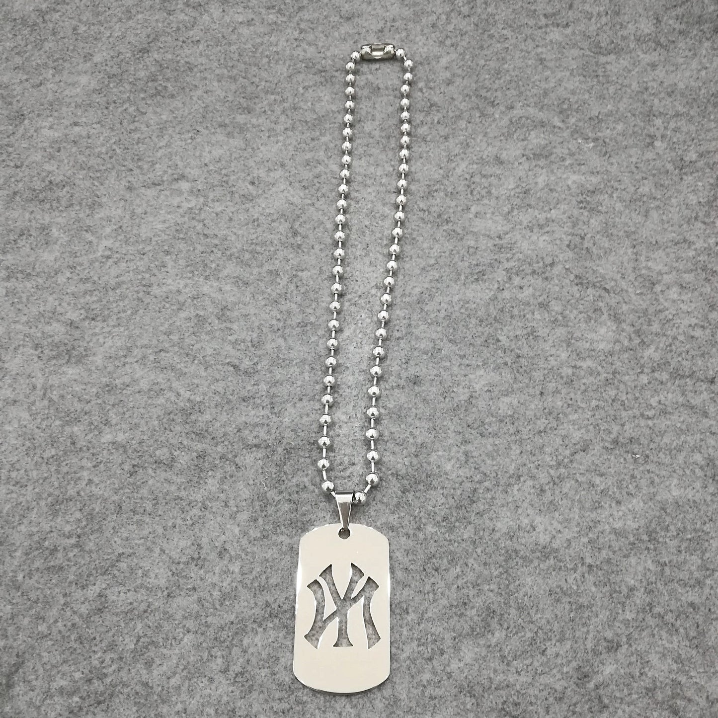 NY Dog Tag Chain